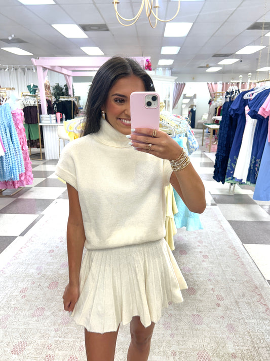 Chelsea Sweater Set (Cream)