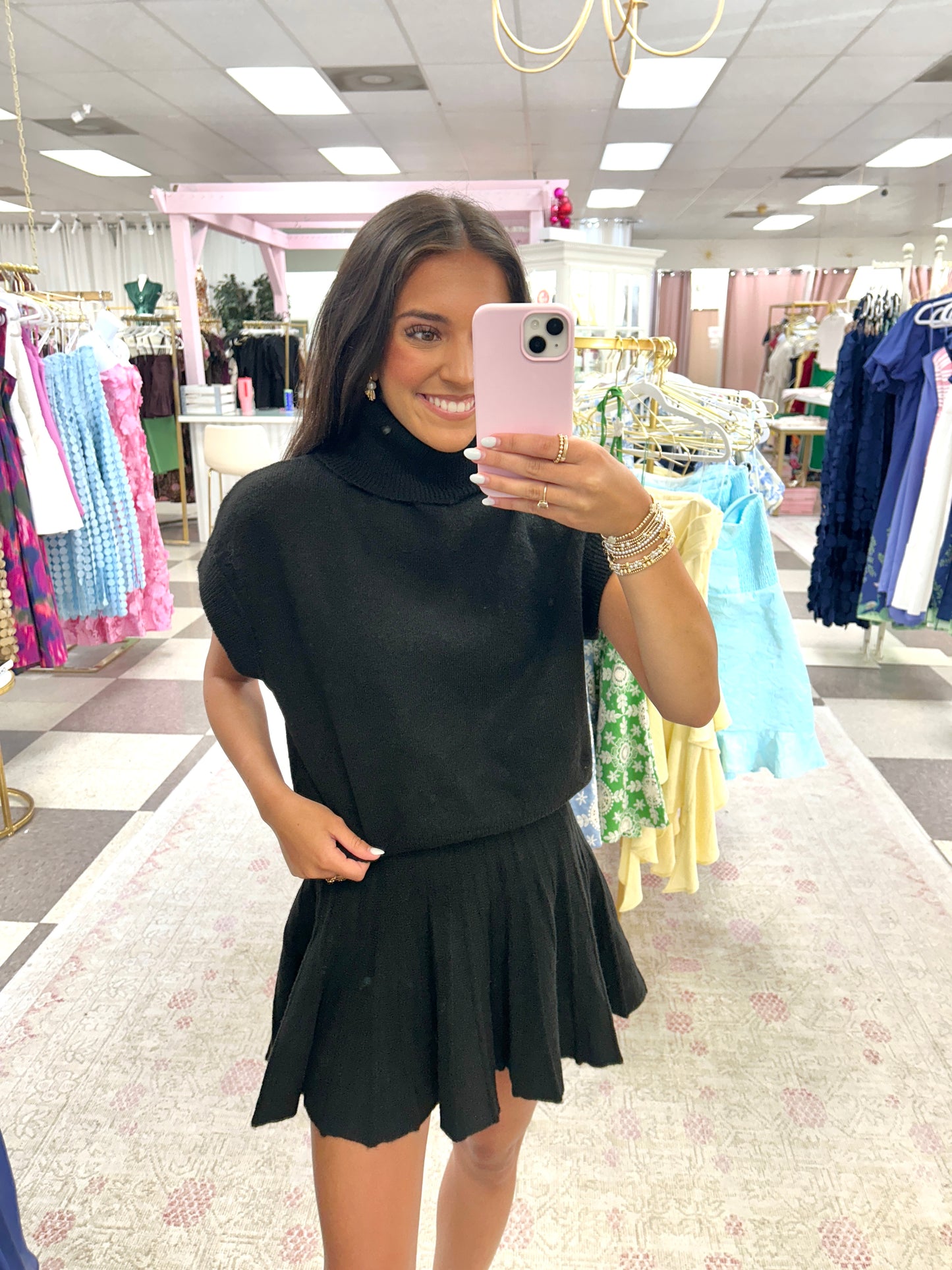 Chelsea Sweater Set (Black)