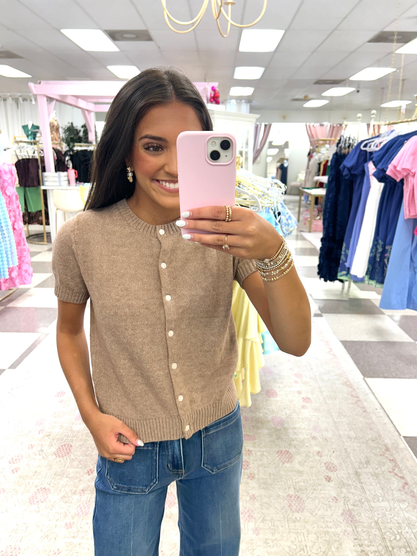 Easy Does It Sweater (Dark Taupe)