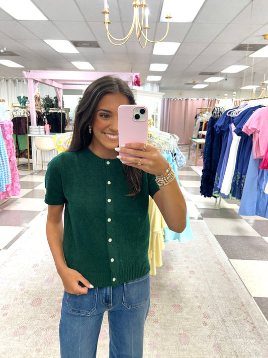 Easy Does It Sweater (Dark Green)