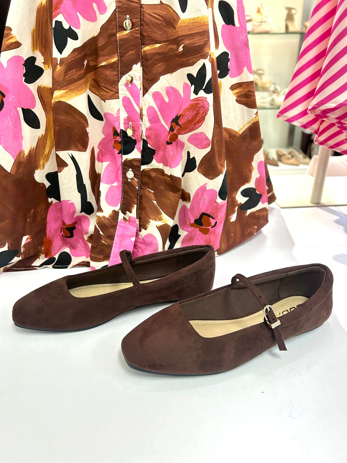Sutton Suede Ballet Flat
