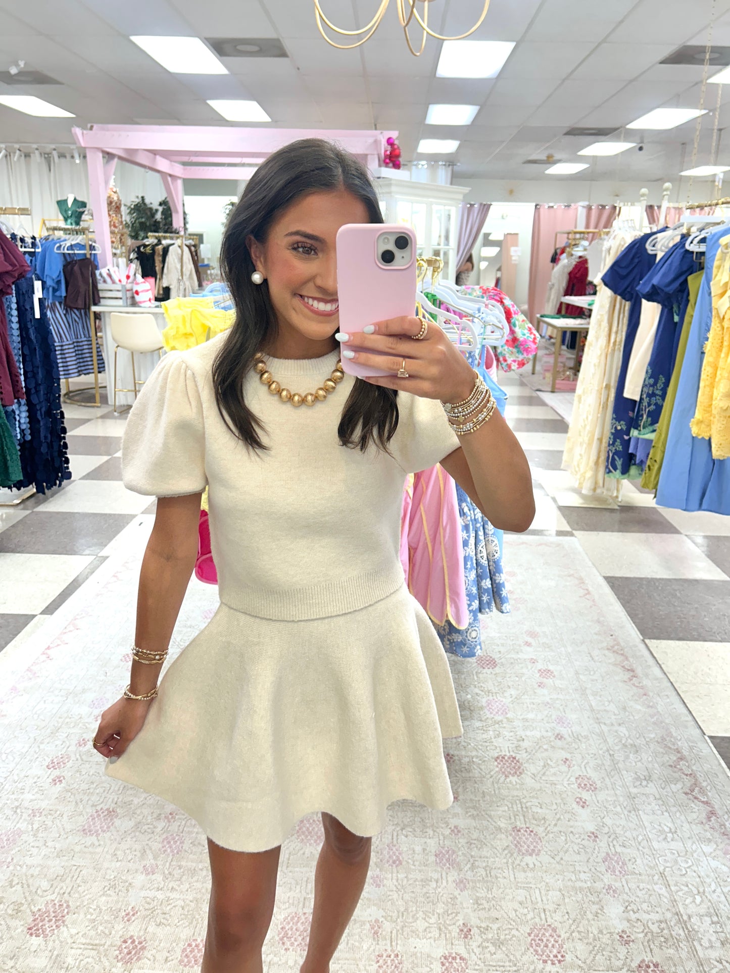 Kallie Sweater and Skirt Set