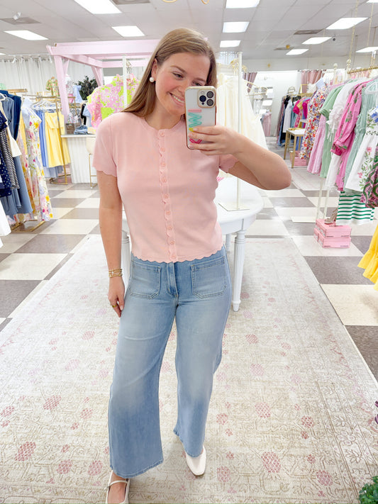 Light Wash Front Pocket LTJ Jeans