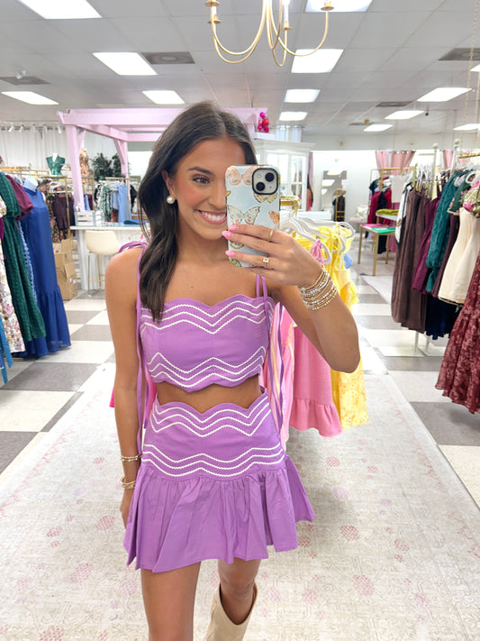 Game Day Social Set (Purple)