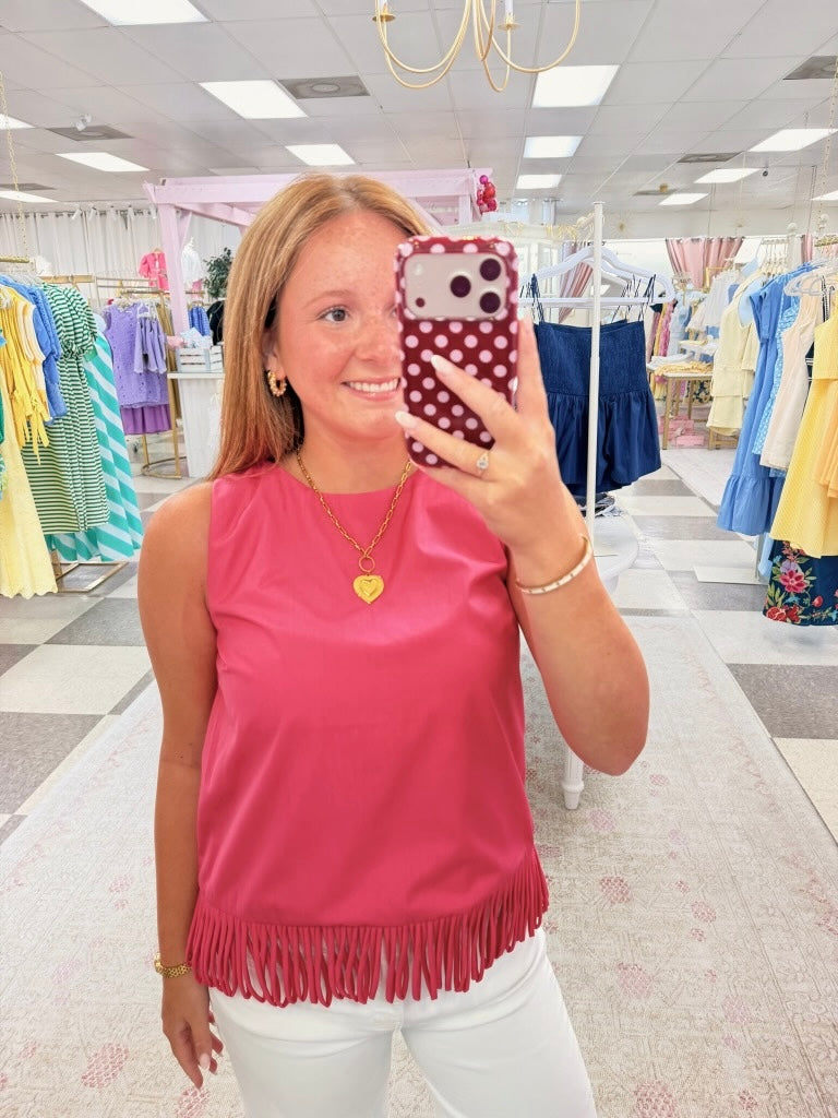 Sutton Tassel Top