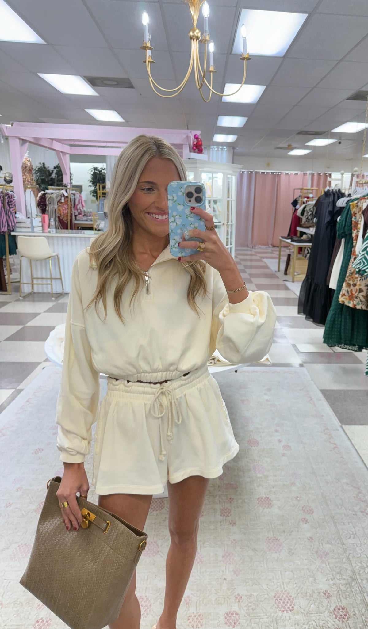 Zia Shorts (Cream)