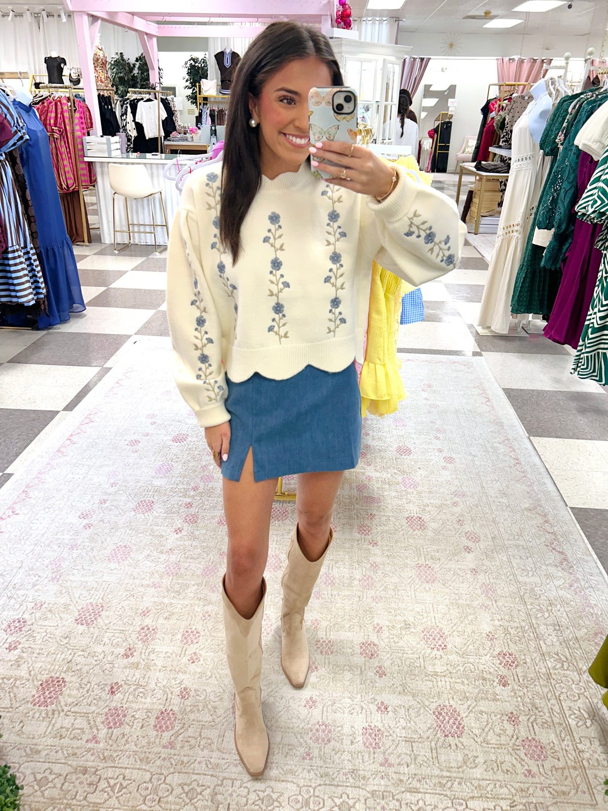 Everyday Denim Skirt