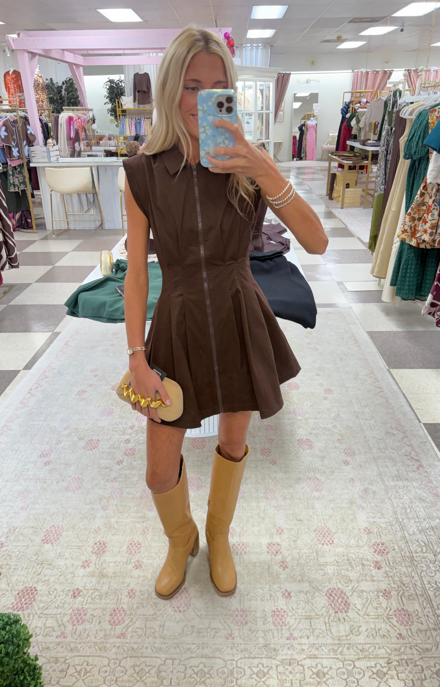 The Weekender Dress (Brown)