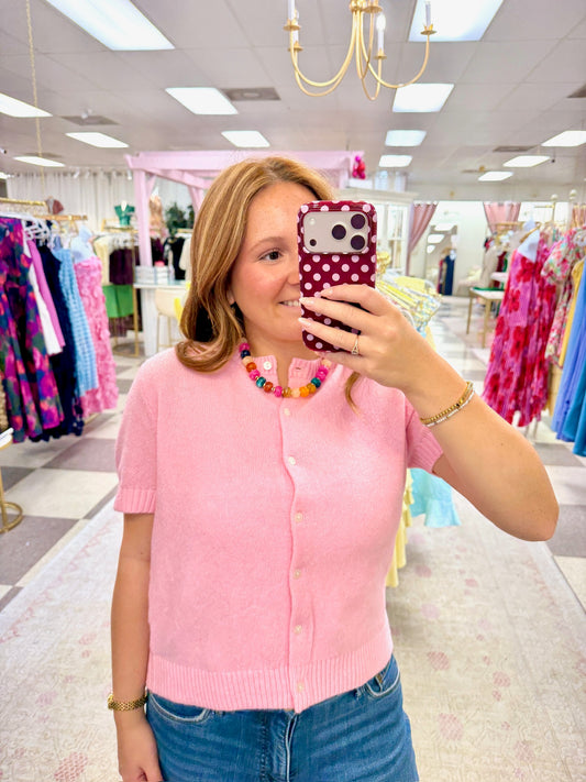 Easy Does It Sweater (Pink)