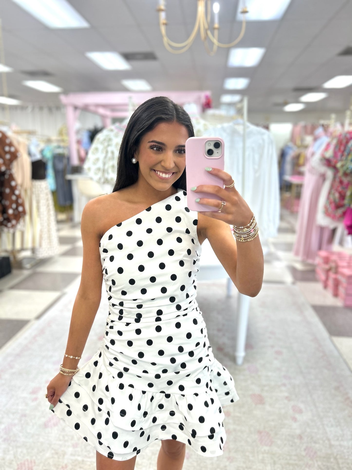 Paris Polka Dot Dress