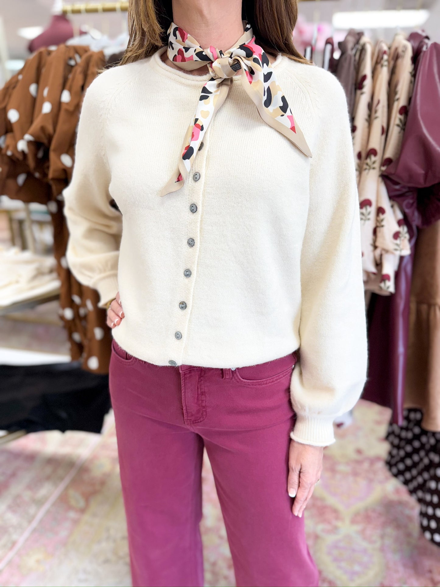 Cranberry Mid Rise Denim Jean